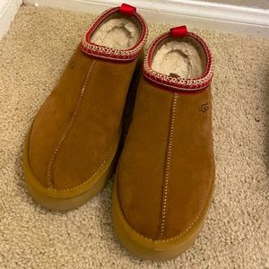 Ugh Taz platform slippers